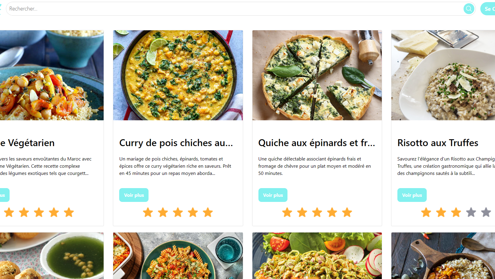 Site de Cuisine